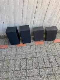 4 Casse  stereo nuove nai usate