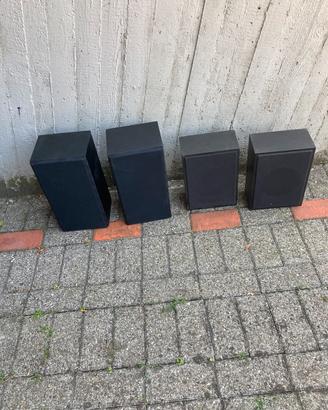 4 Casse  stereo nuove nai usate