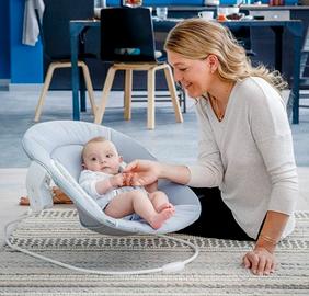 Sdraietta Neonato con Base Dondolo