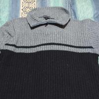 Maglione Roberto Cavalli grigio nero