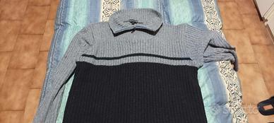 Maglione Roberto Cavalli grigio nero