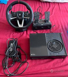 XBOX, VOLANTE E PEDALIERA