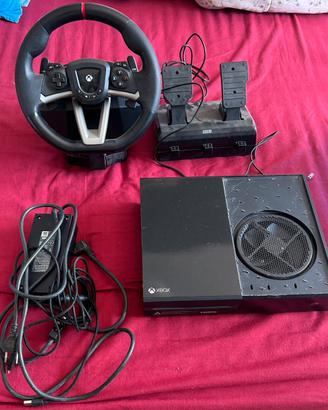 XBOX, VOLANTE E PEDALIERA