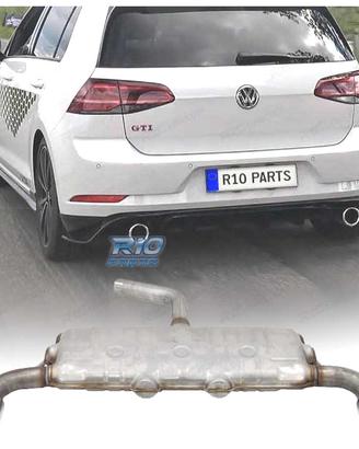 SILENZIATORE DI SCARICO VOLKSWAGEN VW GOLF 7 7.5 1