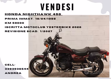 HONDA NIGHTHAWK 450