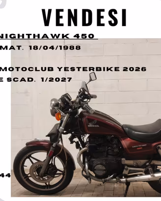 HONDA NIGHTHAWK 450