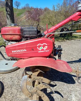 Motozappa honda f501 + ruote