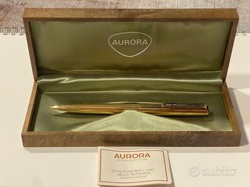 Aurora portamine placcato oro