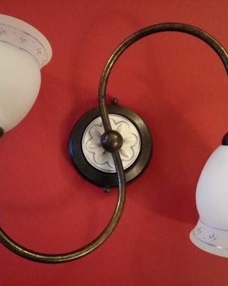 Applique Marchetti a due luci Serie Via col Cento