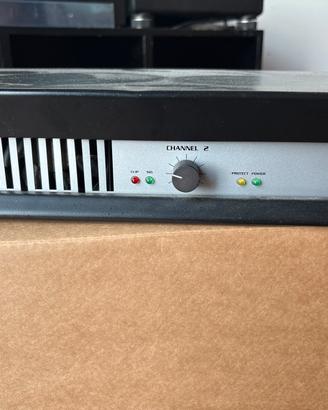 Amplificatore gemnini x2 e  due casse gemnini 300w