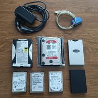 LOTTO 7 HARD DISK SATA/IDE DA 2.5/3.5" VARI TAGLI