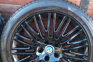 4 cerchi 17 alfa romeo Giulietta neri
