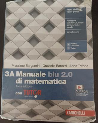 3A-3B Manuale blu 2.0 di matematica 
