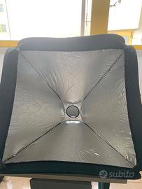 Softbox Phottix Easy-Folder Kit 80x80 cm per flash