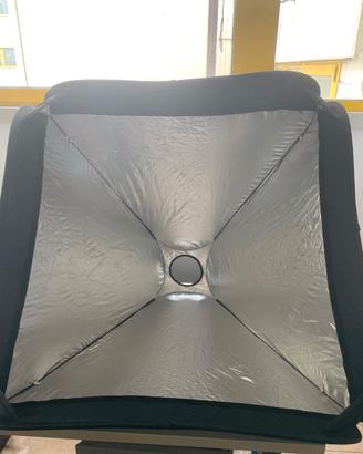 Softbox Phottix Easy-Folder Kit 80x80 cm per flash