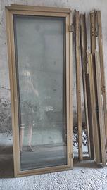 2 Finestre in alluminio 