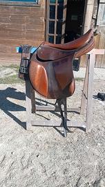 sella da salto Prince saddlery 17,5