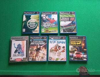 Lotto videogiochi ps2 playstation 2