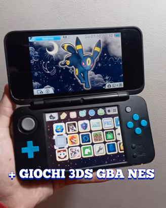 NEW NINTENDO 2DS XL+ GIOCHI 3DS GBA NES INCLUSI 