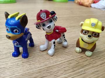 Personaggi dei Paw Patrol Chase, Marshall e Rubble