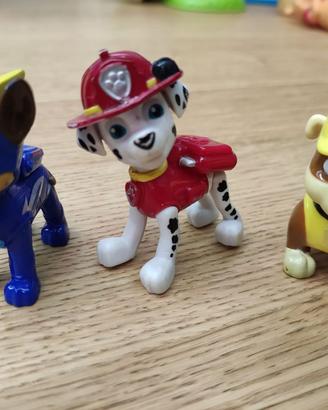 Personaggi dei Paw Patrol Chase, Marshall e Rubble