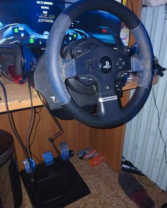 volante T150+pedaliera thrustmaster