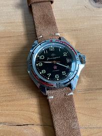 Vostok (Boctok) Komandirskie Red Star 3aka3 CCCP