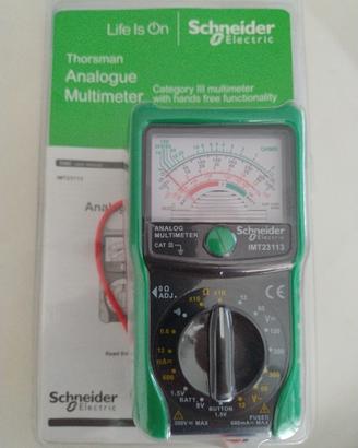Multimetro analogico Schneider 