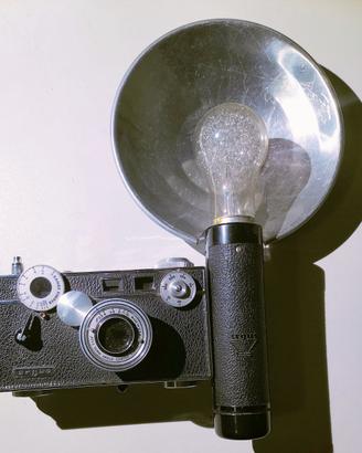 FOTOCAMERA RETRO ' ARGUS C3 - 1939 Con Flash