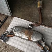 Scafico lriginale 4 uscite per audi tts