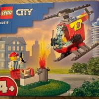 Lego City elicottero antincendio