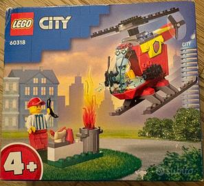Lego City elicottero antincendio