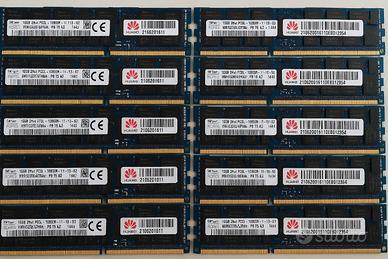 18  banchi RAM 16 GB DDR3L Server & Workstation