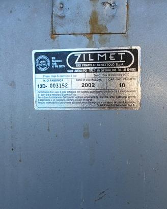 Vaso di espansione  - Zilmet 522 13D - Beretta