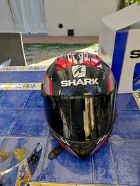 Casco Shark GP Replica Zarco usato pochissimo