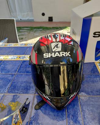 Casco Shark GP Replica Zarco usato pochissimo