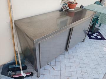 tavoli in metallo da lavoro