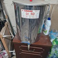 Contenitore Inox Cordivari 50 Litri Con Rubinetto