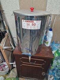 Contenitore Inox Cordivari 50 Litri Con Rubinetto