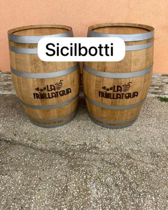 Botte in rovere