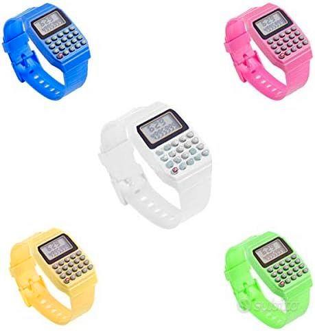 Orologio Digitale Da Uomo Impermeabile LED Cronometro Quadrante Grande