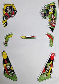 Flipper Gottlieb Spot Pool set plastiche/isole