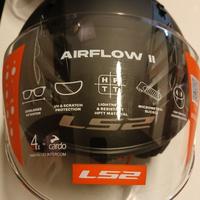 Casco jet LS2 Airflow II