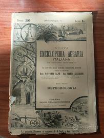 ENCICLOPEDIA AGRARIA ITALIANA,del 1800