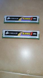 Ram DDR3 Corsair XMS3 2GB (2x1GB)