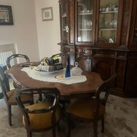 Sala da pranzo e camera matrimoniale