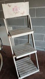 mobiletto pieghevole legno