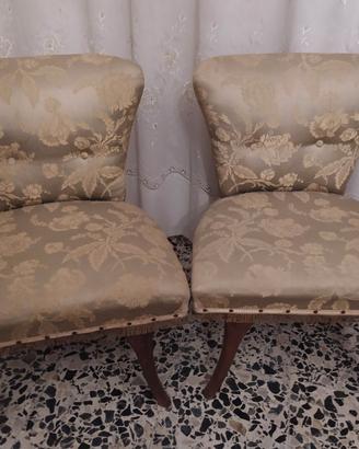 Sedie poltroncine da camera