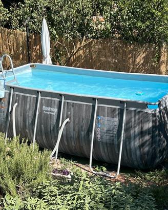 Piscina fuori terra Bestway 488x244 Power Steel
