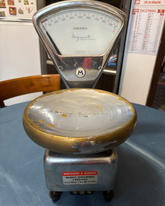 Bilancia vintage da banco Macchi anni 50